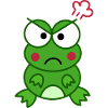 Angry Frog – Cartoon Frog Design
