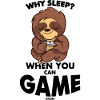 Gaming Kids Sloth Video Game