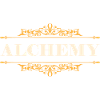 Alchemy lettering