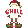 Chill Elf Wichtel Weihnachten