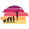 Evolution of mankind Woman Basketball