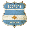 Posadas Argentine Armoiries Drapeaux Design