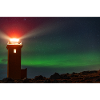 Leuchtturm mit Polarlichter