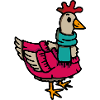 Chicken Hen Crazy Chicken