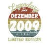 Légendaire depuis décembre 2009 - Anniversaire
