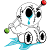 Bad Sad Voodoo Doll