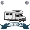 Camping camping-car et randonnée