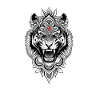 Tiger Outline