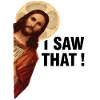 I saw that Jesus Christ