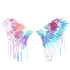 Flügel,angelwings, engelsflügel,bunt