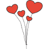 Balloon Hearts