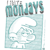 De Smurfen Cadeau Mopper Smurf I Hate Mondays Mok