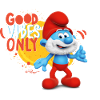 The Smurfs Gift Papa Smurf Good Vibes Only