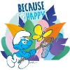 Die Schlümpfe Because I'm Happy Spruch Glücklich
