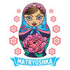 Russie URSS Matryoshka Poupée Uschanka