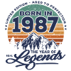 Legenden werden 1987 geboren