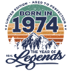 Legenden werden 1974 geboren