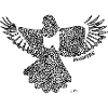 Newcastle Magpies Design - White Background