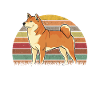 Akita Inu Vintage Shiba Inu Retro