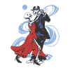 Dancing Skeletons Design
