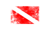 Diver Flag Underwater Diving Gift