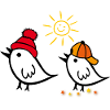 Spring, Sun, Sparrow