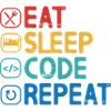 Répéter le code Eat Sleep