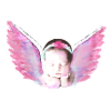 engel,baby,engelsflügel,kind,rosa,aquarell,anna