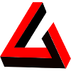 Apex red gaming triangle
