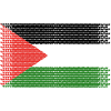 heart flag love palestine