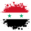Syria flag blob