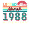 Né en mars 1988 Retro