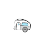Love camping caravan outdoor