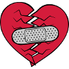 Patch heart broken
