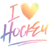I love hockey