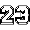 23 Symbole numérique