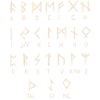 Runic Alphabet Elder Futhark Runes