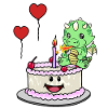 Dragon Birthday Birthday Cake Sweets