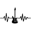 E-Gitarre Herzschlag