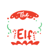 Verrückter Elf Elf Weihnachten