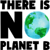 THERE IS NO PLANET B Umwelt Natur Klima