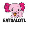 Axolotl Eating Pizza Axolotl Eatsalotl