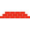 wall bricks red cement