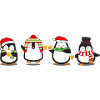 Merry Christmas Pinguin Bier