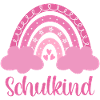 Schulkind Regenbogen