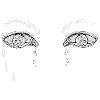 eyes cry