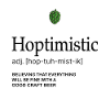 Beer, Hops, Hoptimistic