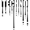Drops Logo Techno