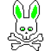 Skull Rabbit Green