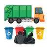Müllwagen Recyceln Wiederverwenden Planet Save